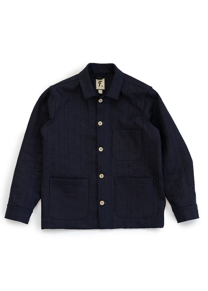 Freeman - Sashiko Studio Coat - Indigo