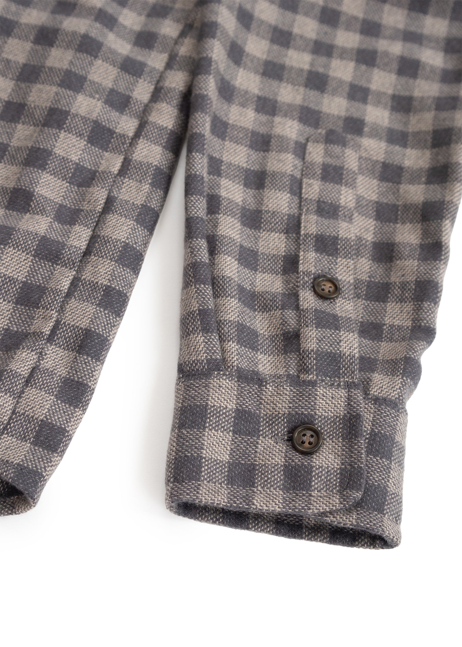 Weathervane Flannel – Slate Grey Check