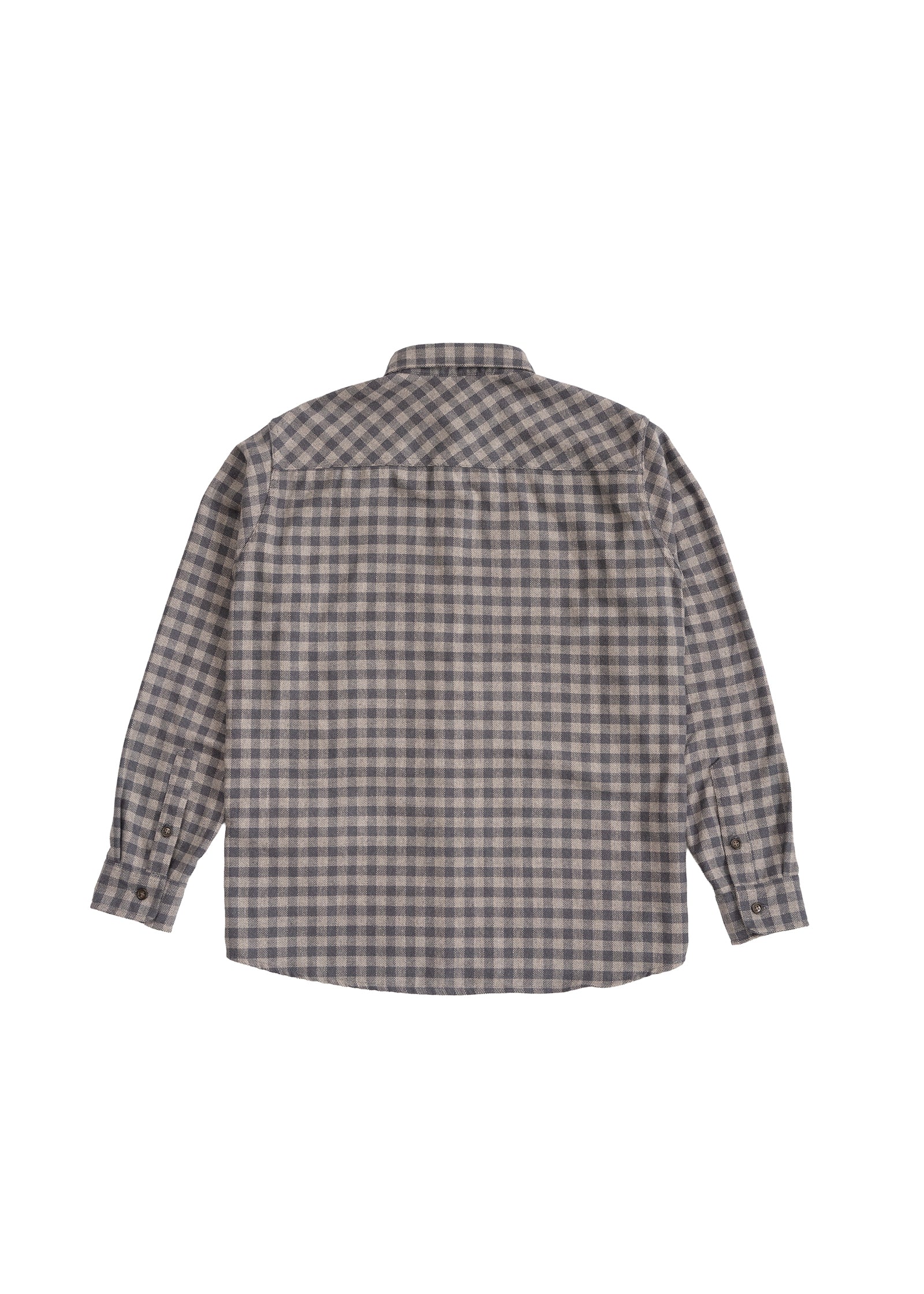 Weathervane Flannel – Slate Grey Check