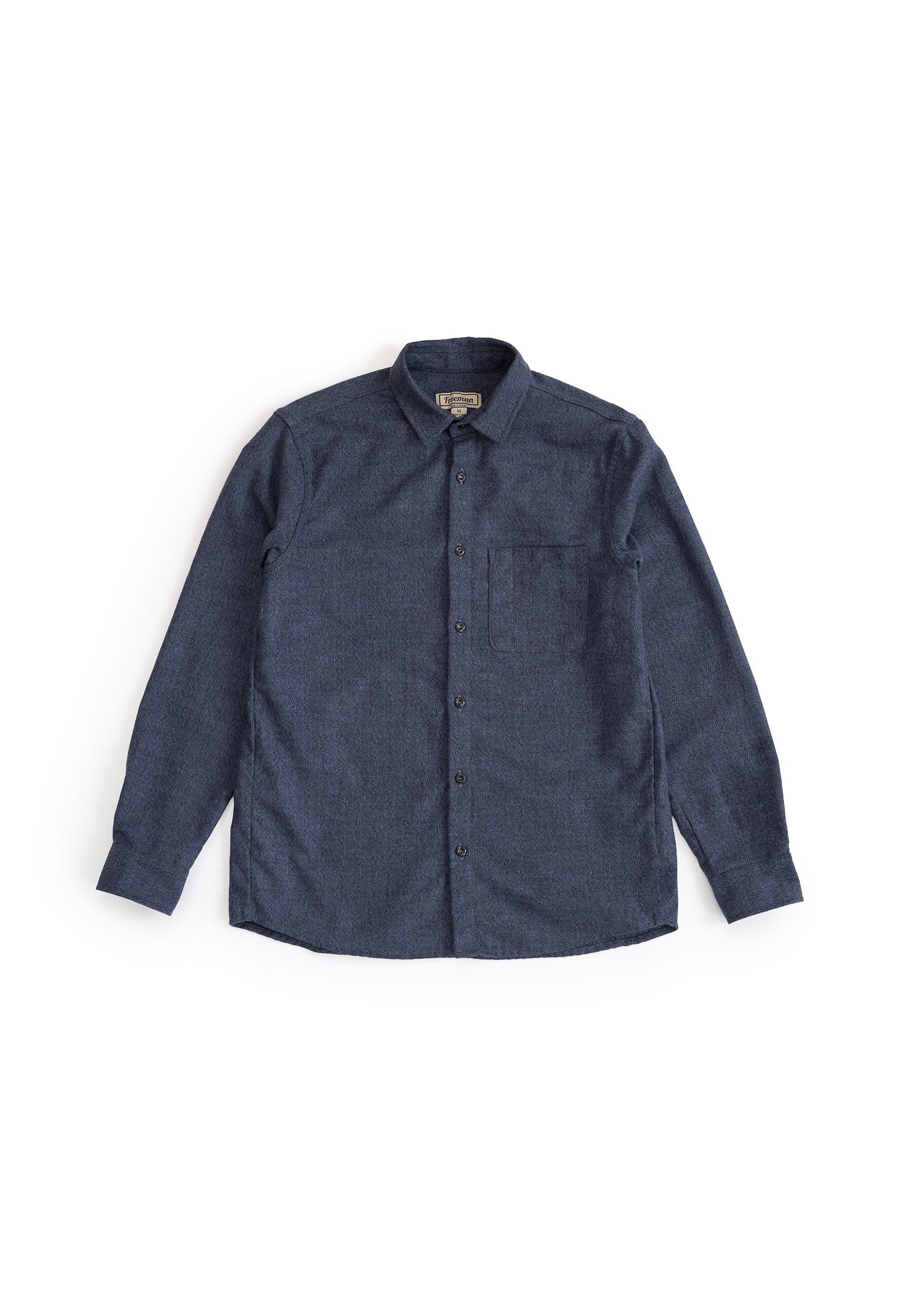 Weathervane Flannel – Dusk Herringbone