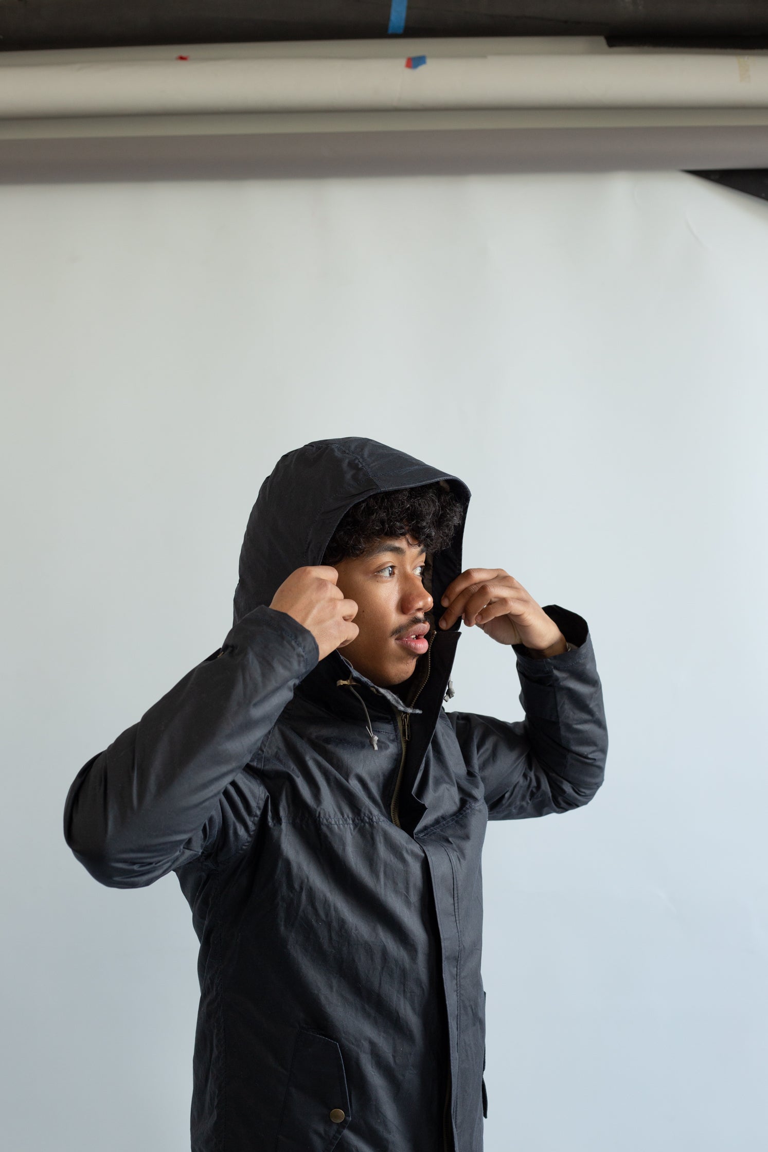 The Freeman – Waxed Cotton - Navy