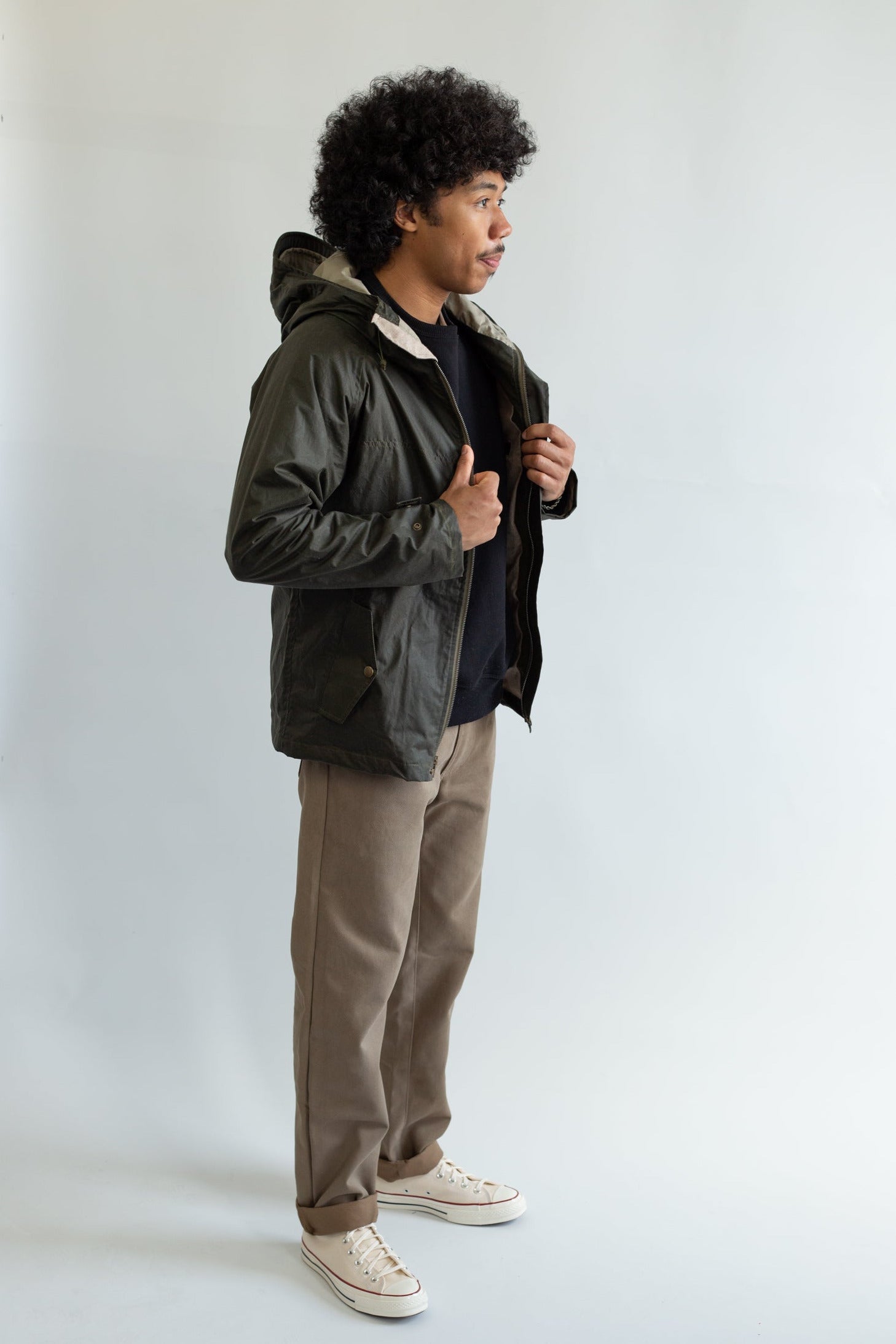 The Freeman – Waxed Cotton - Peat