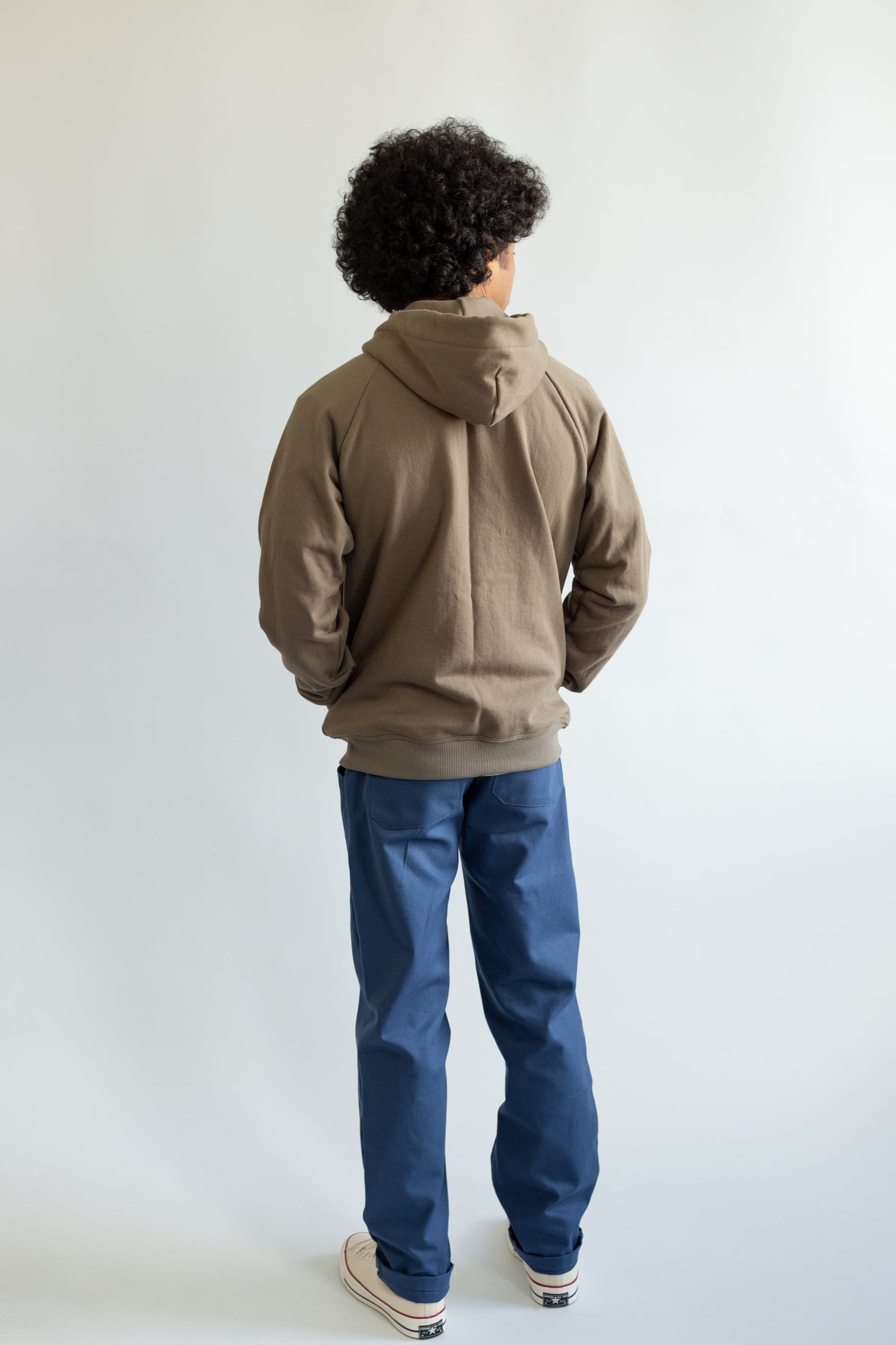 Snap Hoodie - Moss