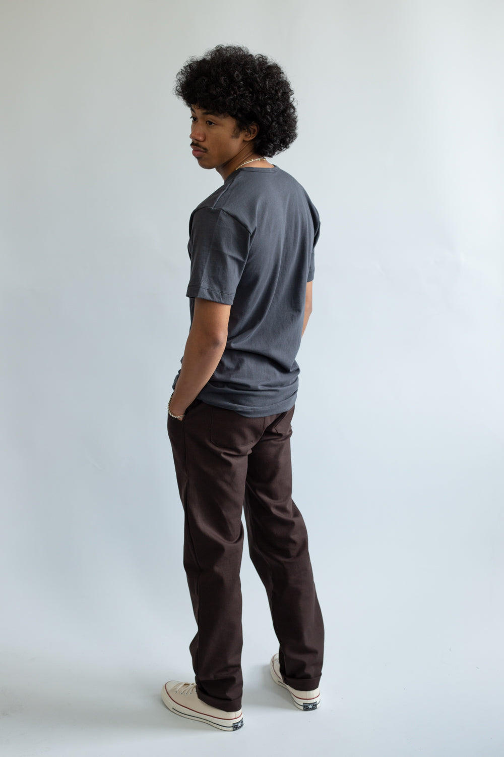 Freeman - Essential Tee - Charcoal