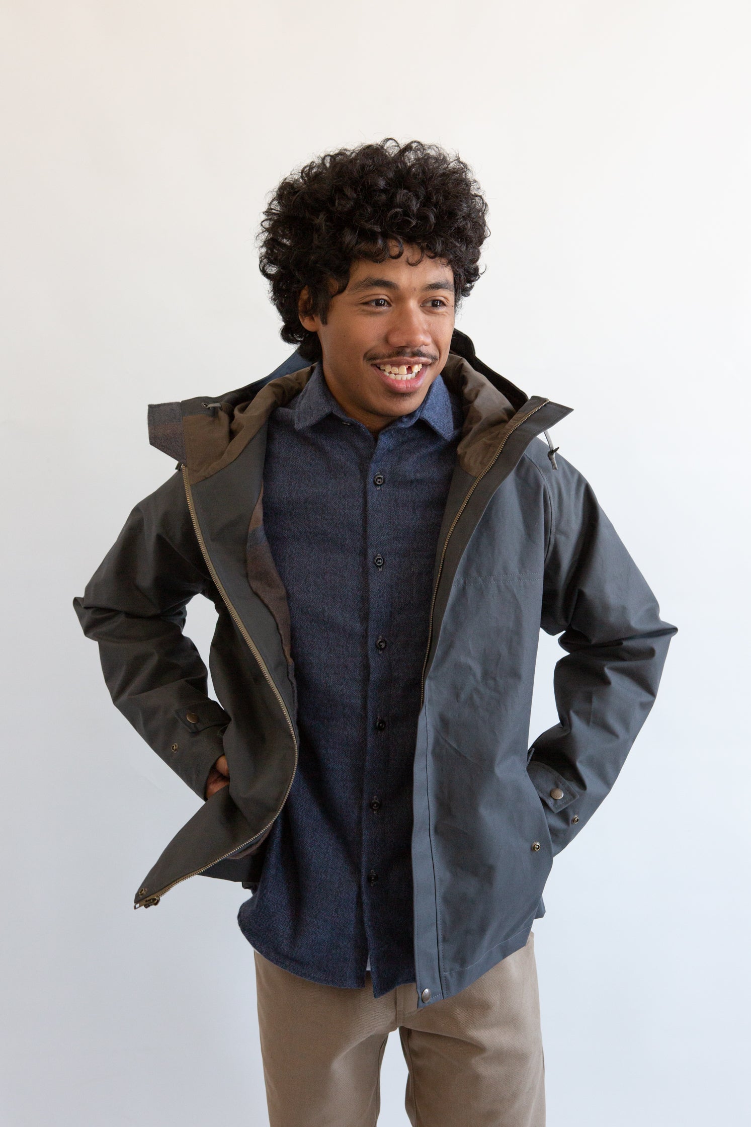 The Freeman Raincoat - Slate - Pre-Order