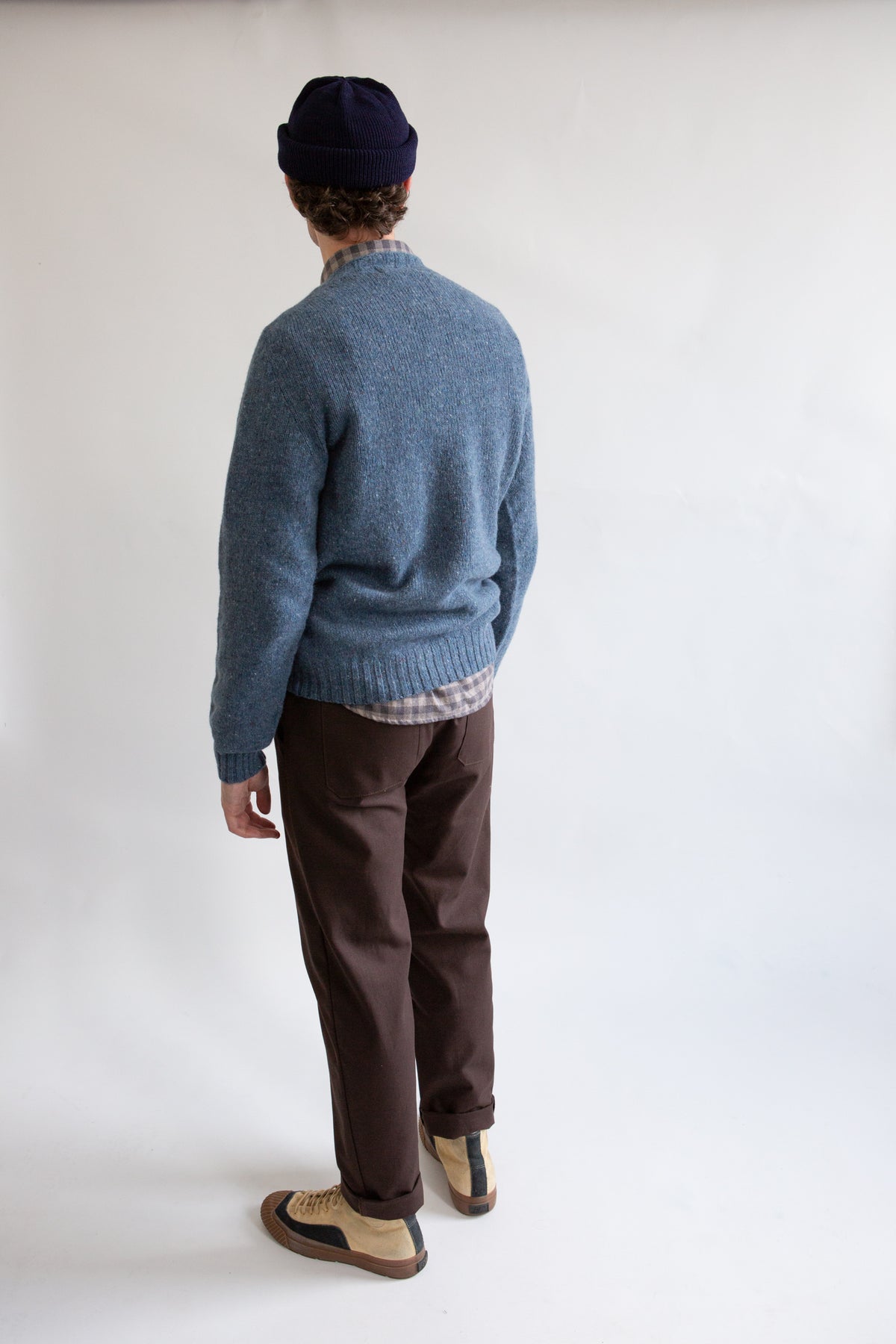 Tweed Wool Sweater - Skye