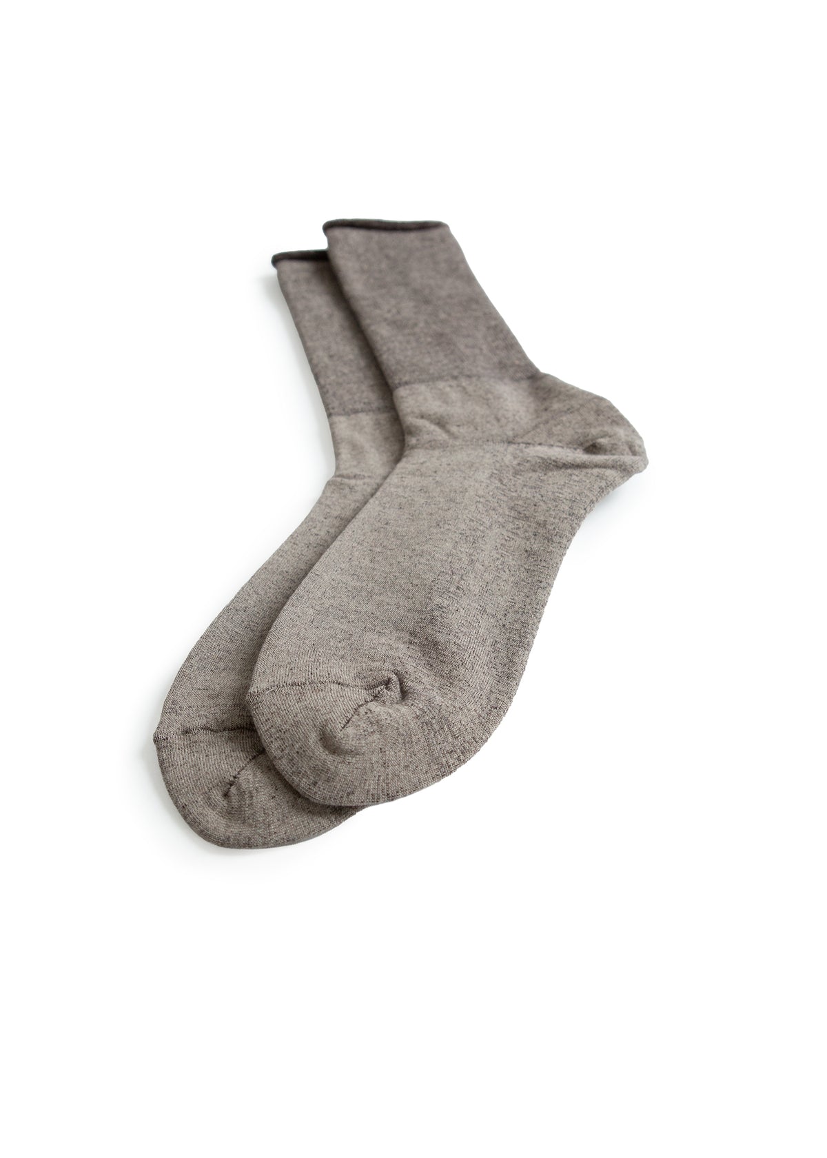City Socks - Gray/Dark Brown