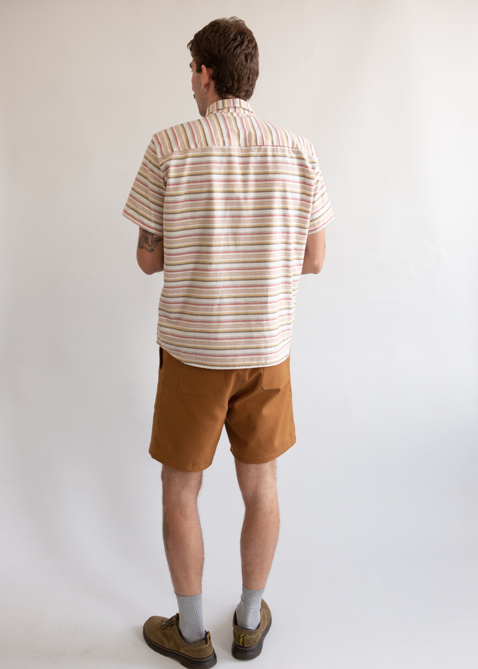 Short Sleeve Weathervane -  Sunset Stripe
