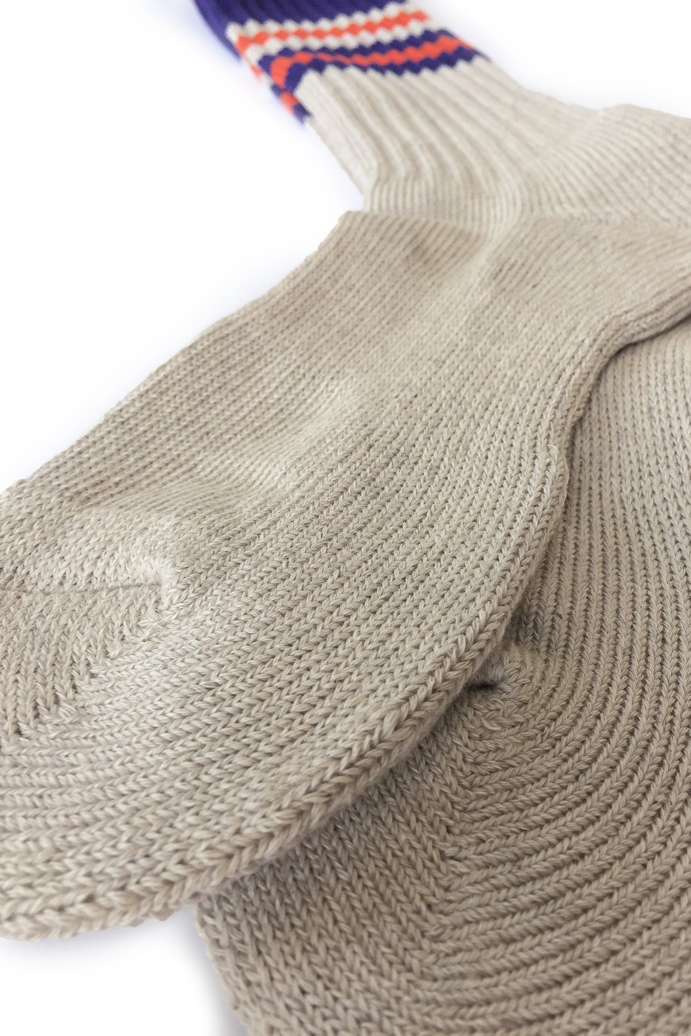 Hemp Random Line Pile Crew - Purple