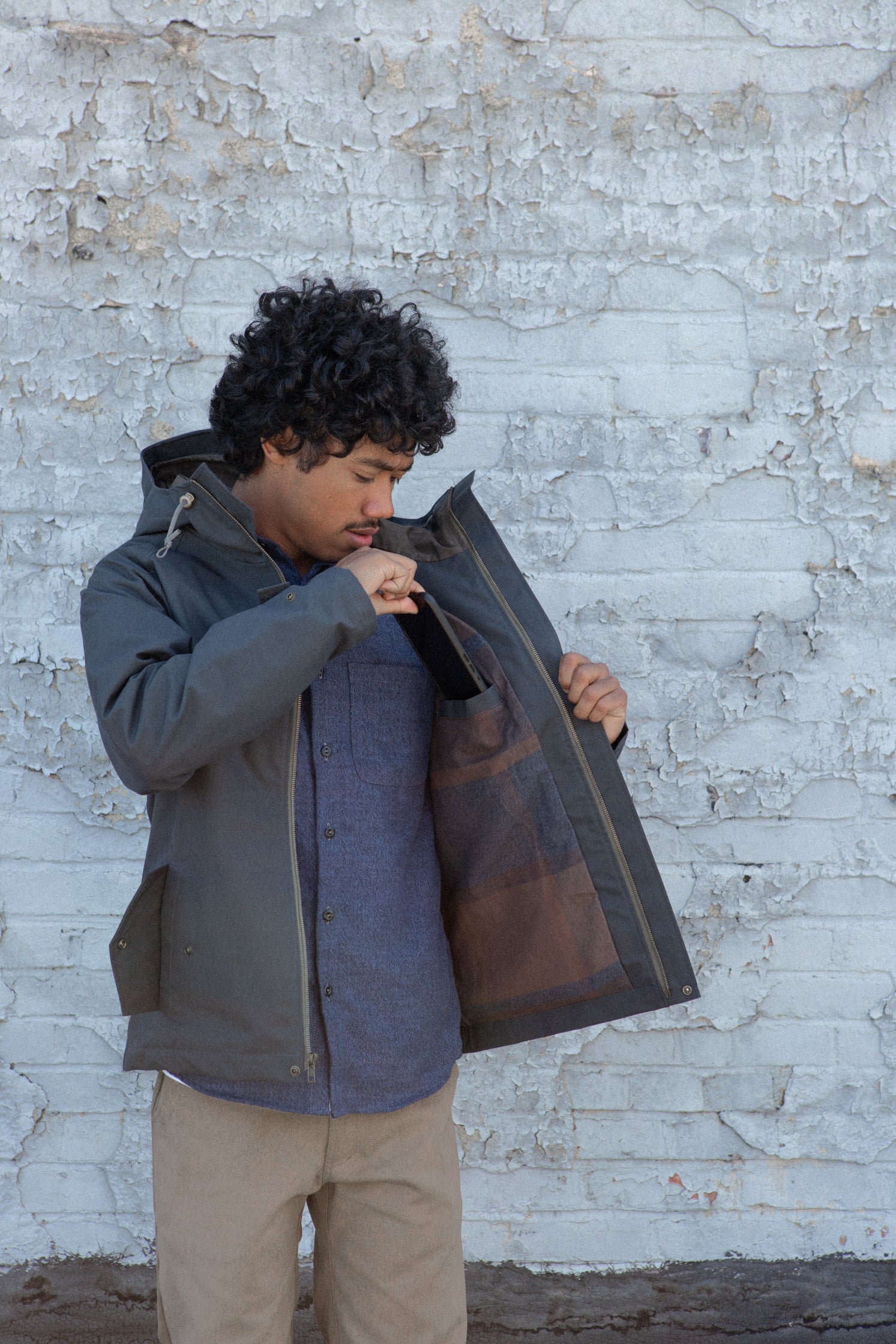 The Freeman Raincoat - Slate - Pre-Order