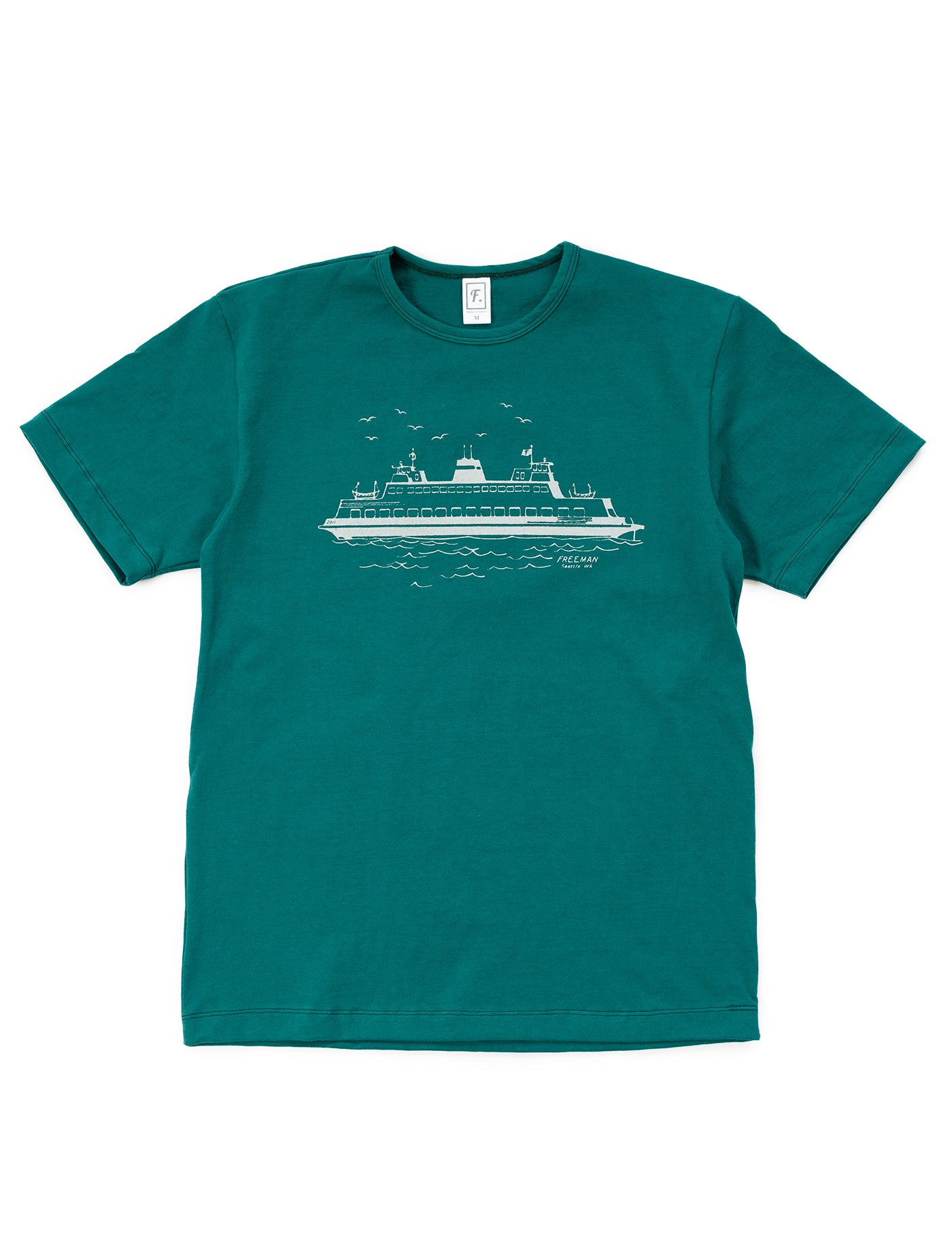Essential Ferry Tee - Sea Green