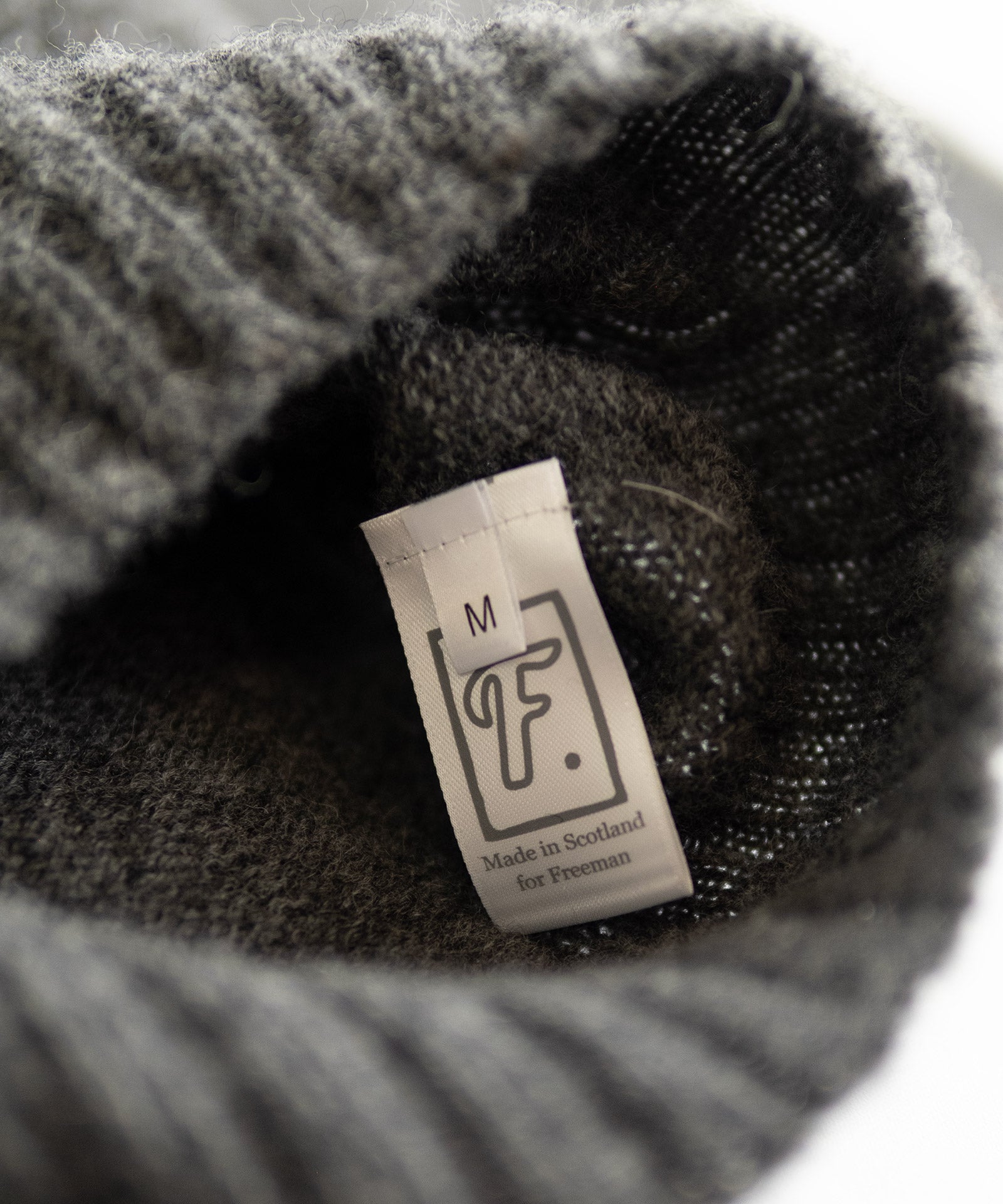 Shaggy Wool Sweater - Basalt