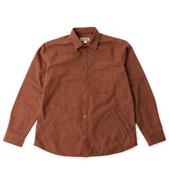 Freeman - Heartwood Overshirt - Brick Flannel