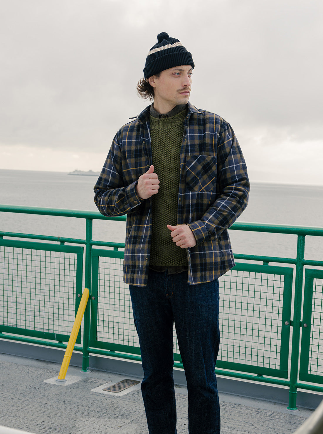 Heartwood Overshirt - Olympic Flannel