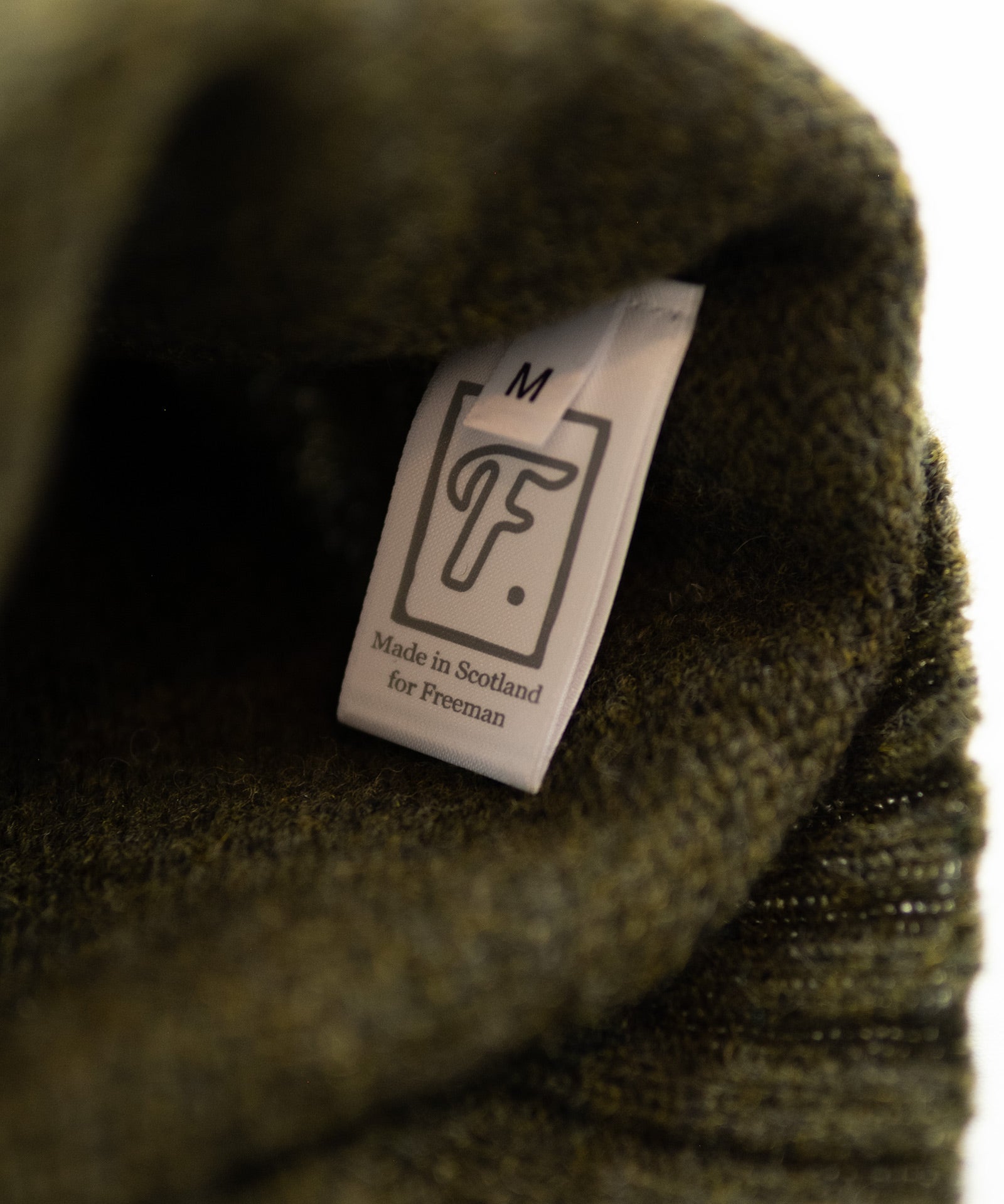Wool Henley Sweater - Pine