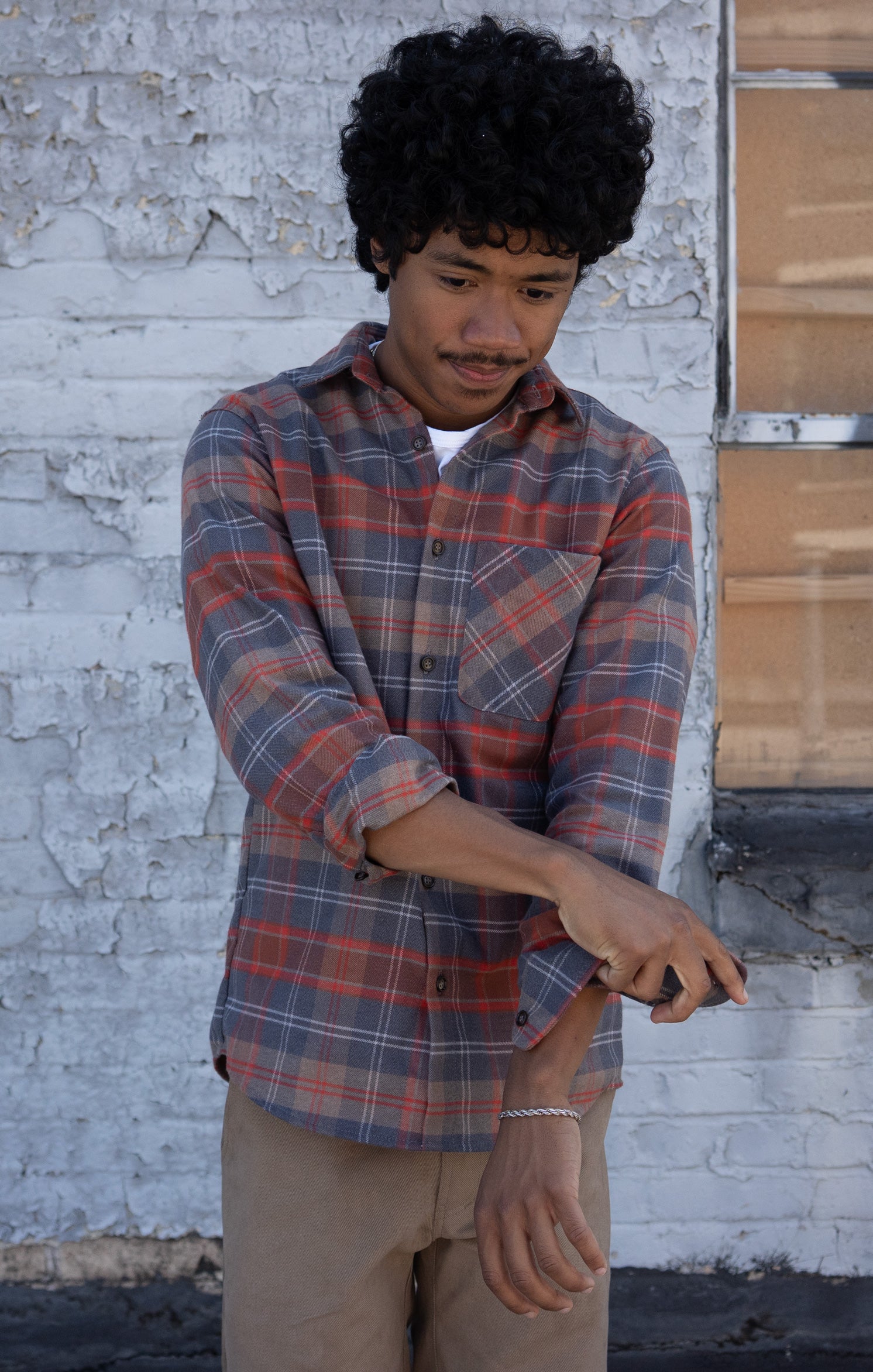 Weathervane Flannel – Olympia Plaid