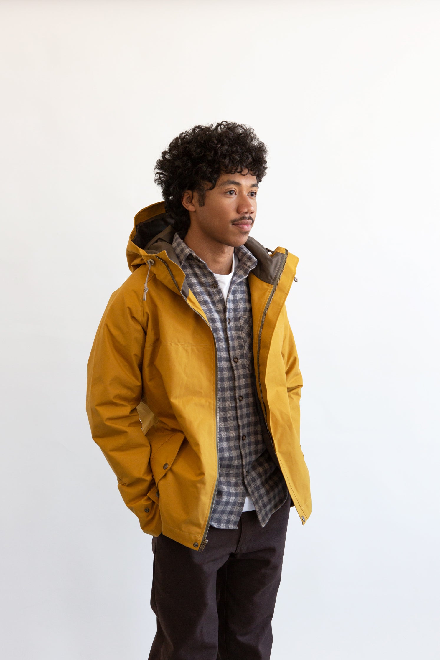 Weathervane Flannel – Slate Grey Check