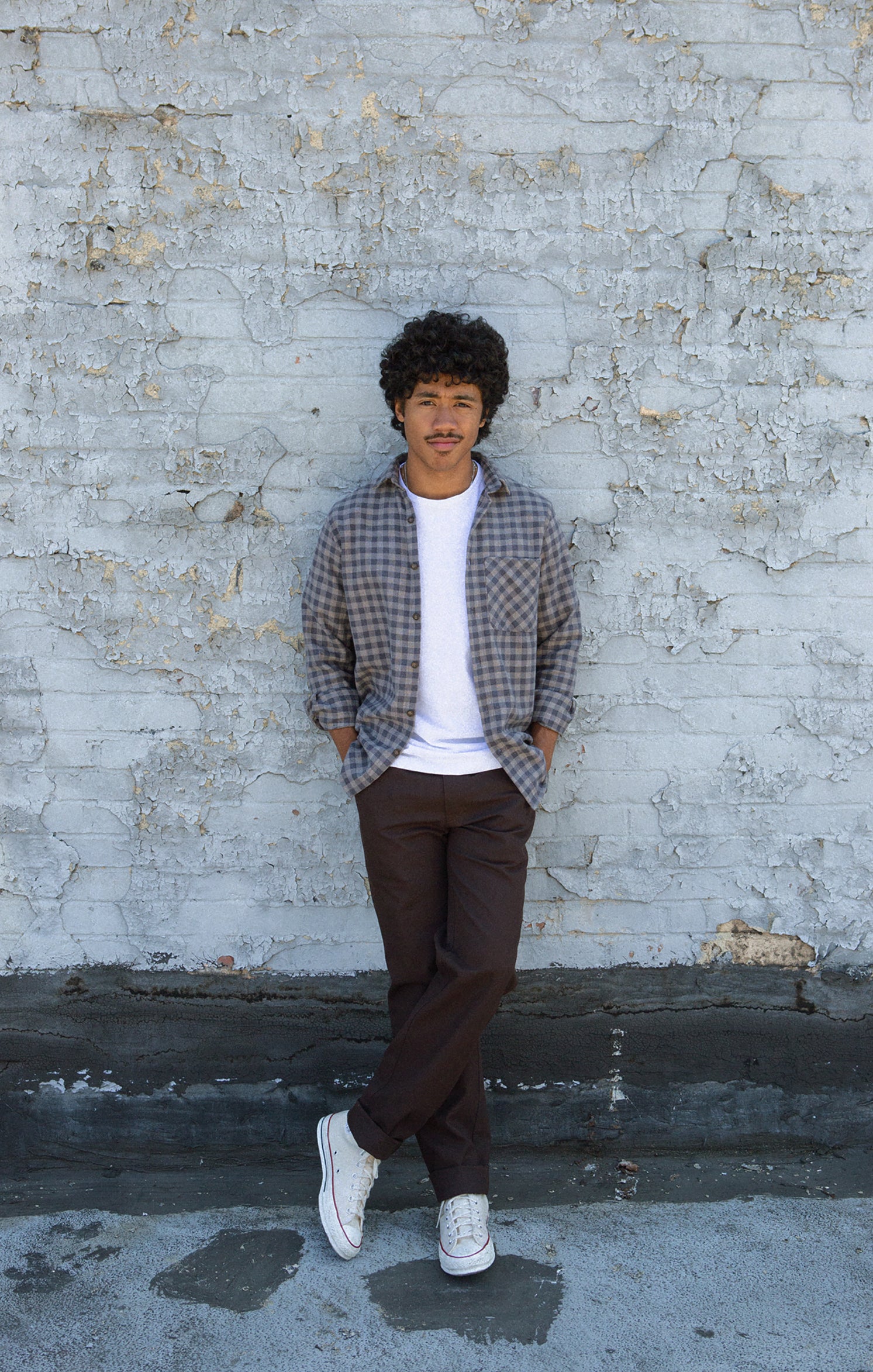 Weathervane Flannel – Slate Grey Check