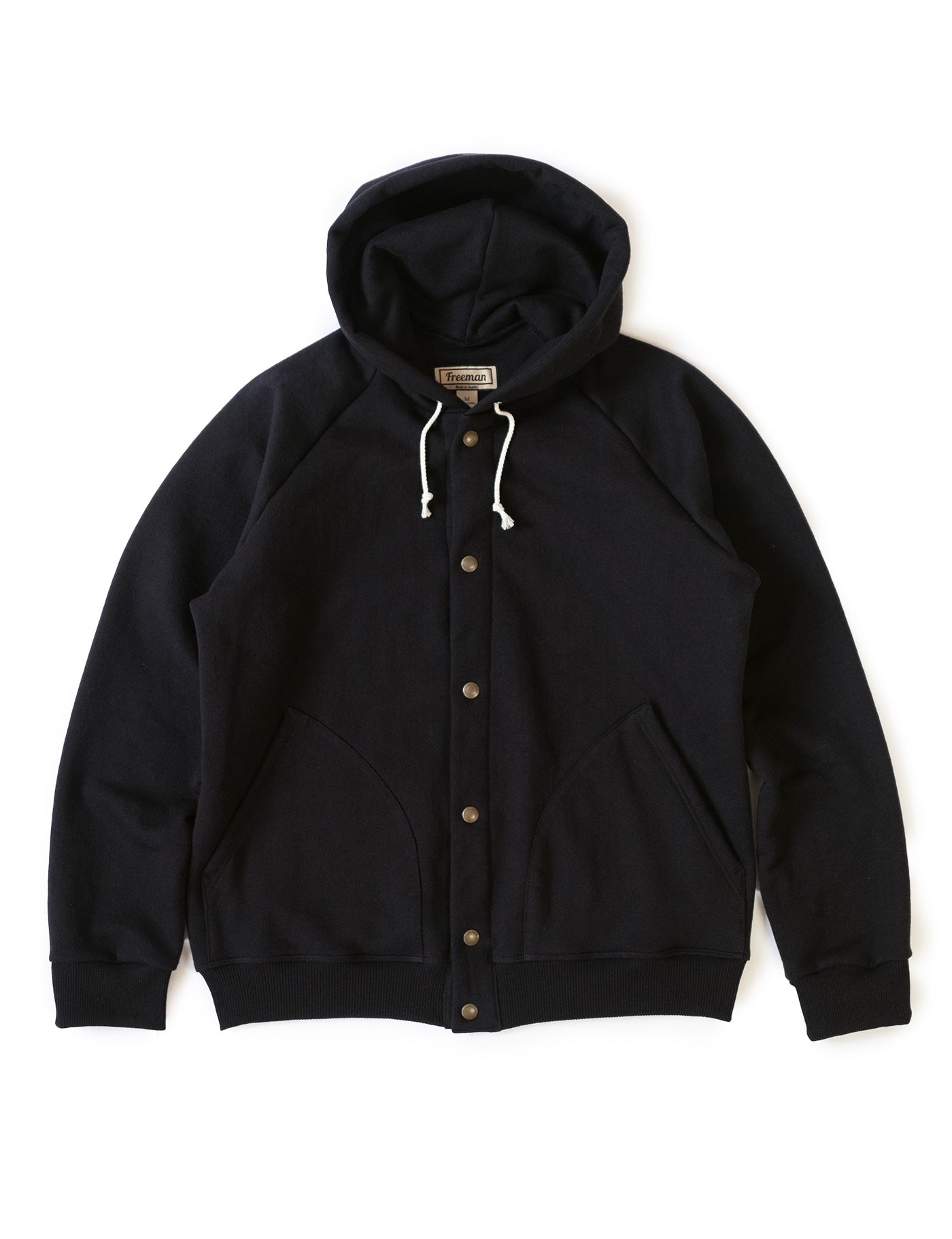 Snap Hoodie - Black