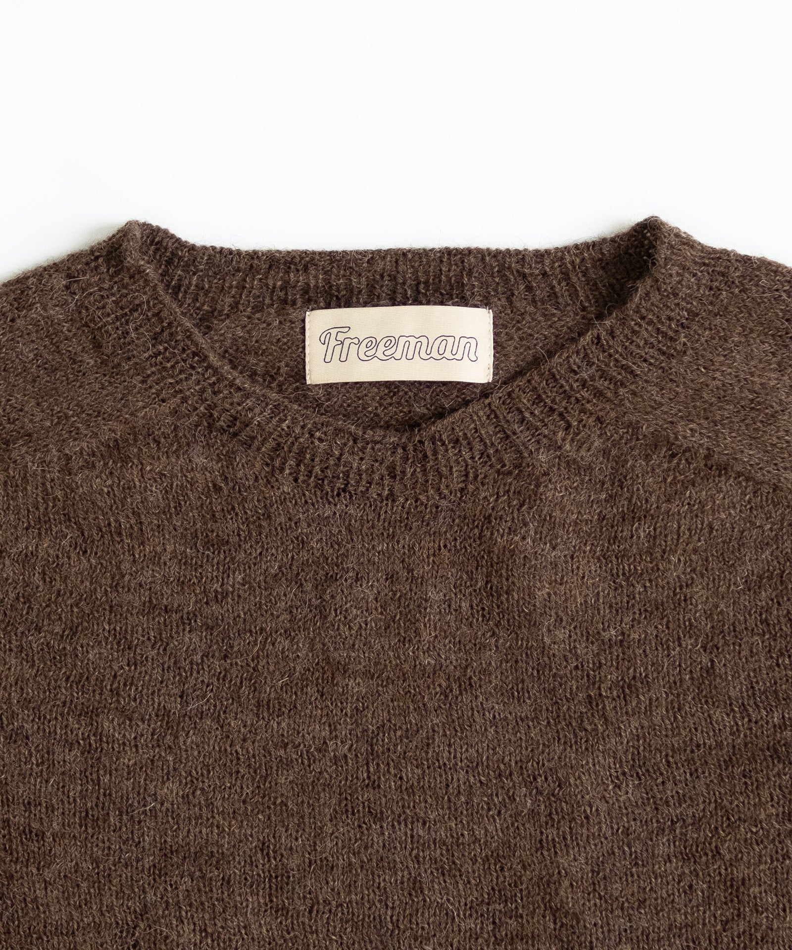 Voe Shetland Wool Sweater - Moorit