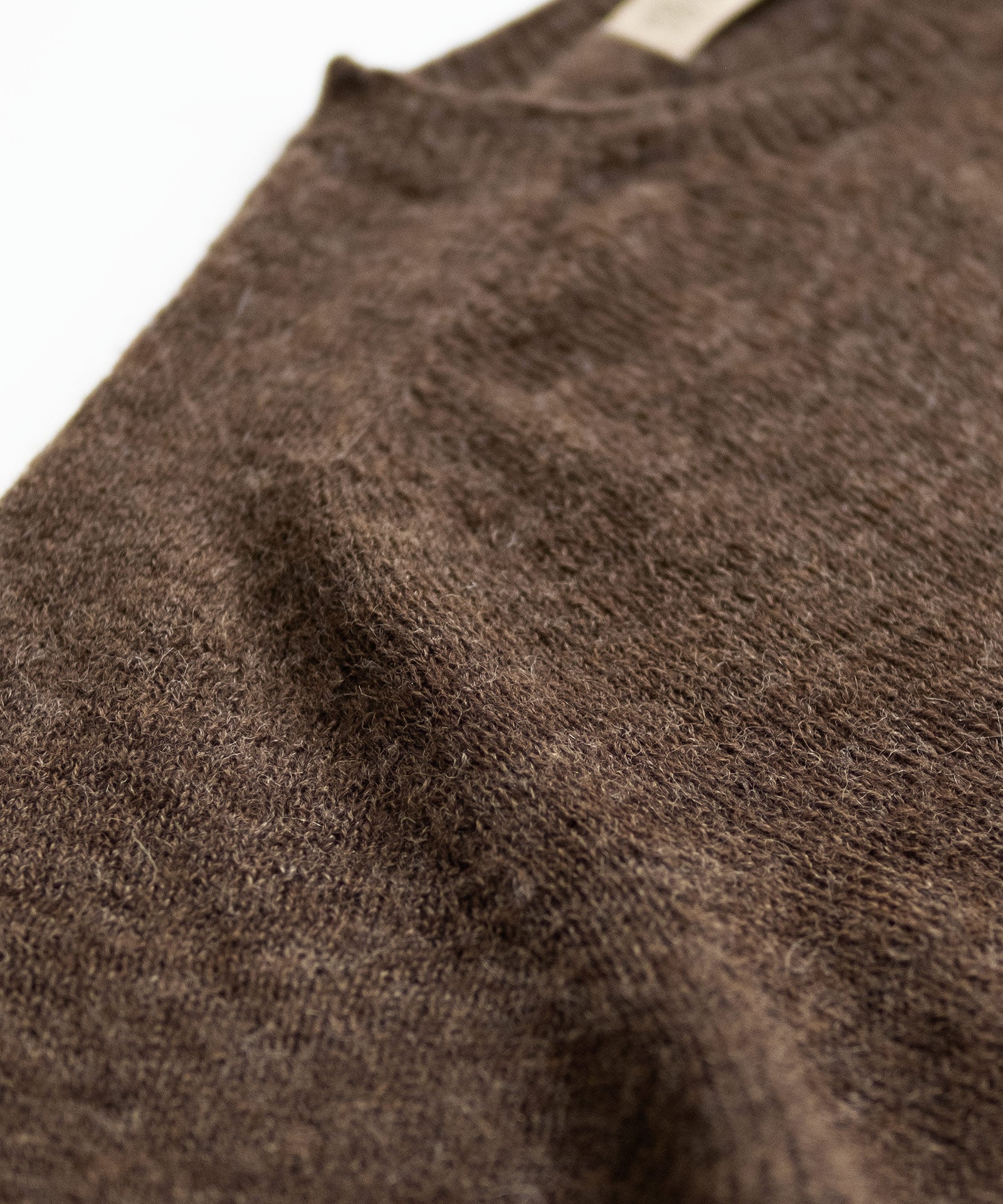 Voe Shetland Wool Sweater - Moorit