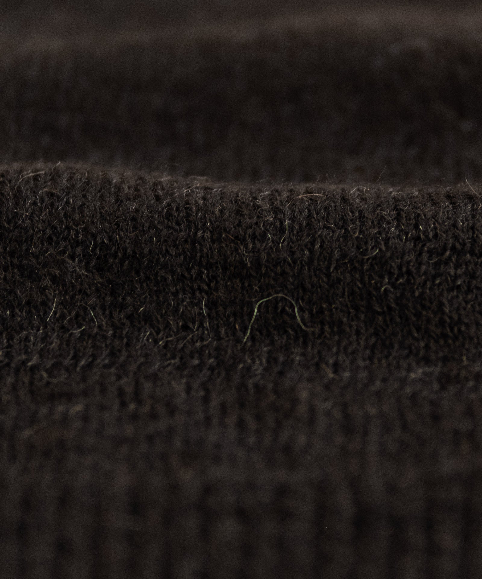 Voe Shetland Wool Sweater - Pitch