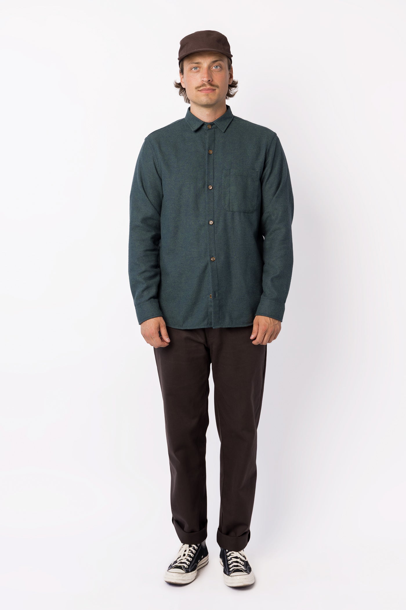 Weathervane Flannel –  Pine Needle